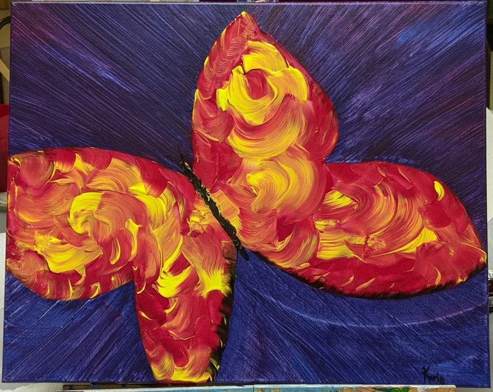 Easy Breezy Beautiful Butterflies by Karin R. Staples project image