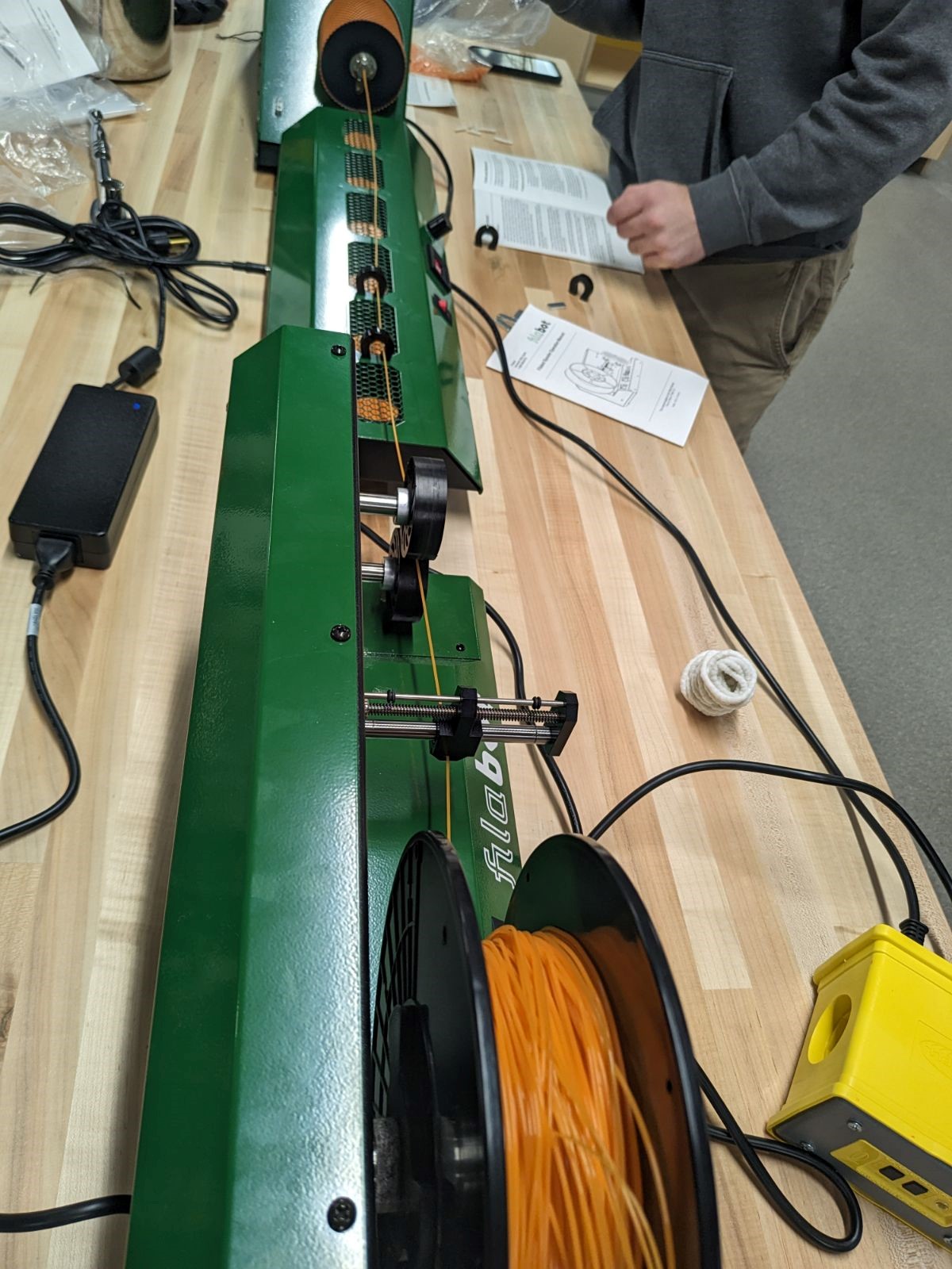 RIT SHED Makerspace: 3d Printing Recycling project image