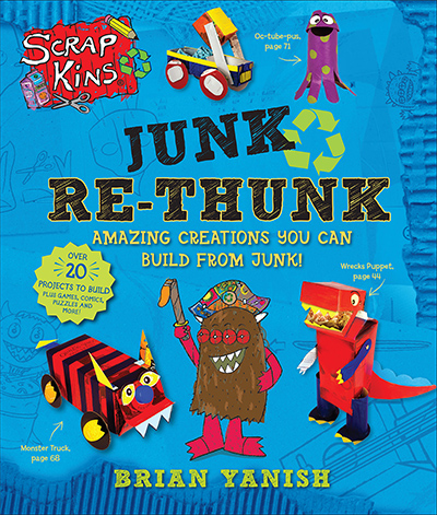 Brian Yanish, author of Junk Re-Thunk and creator of Scrapkins, Talk and Book Signing project image