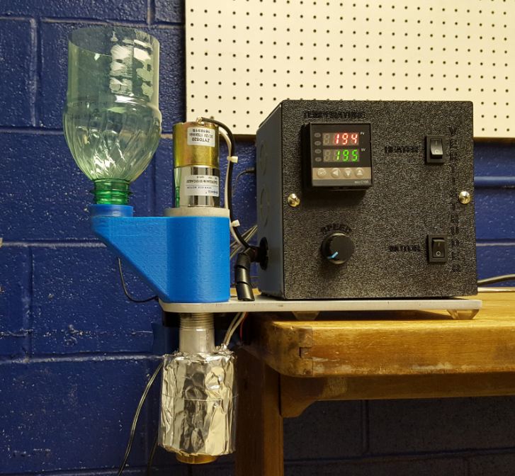 Vertistruder - 3D Printer Filament Extruder project image