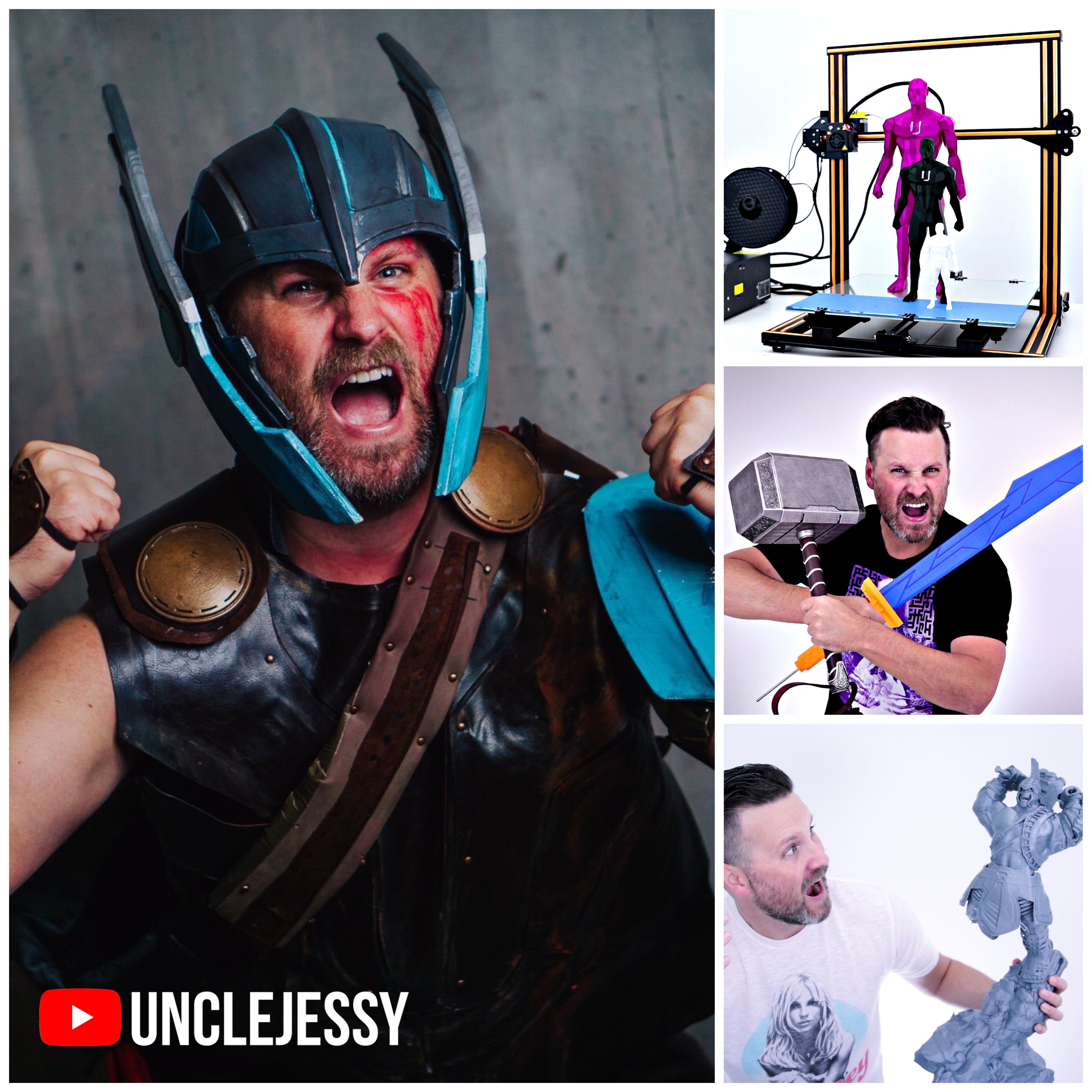 3D Printing, Cosplay & YouTube - a makers paradise project image