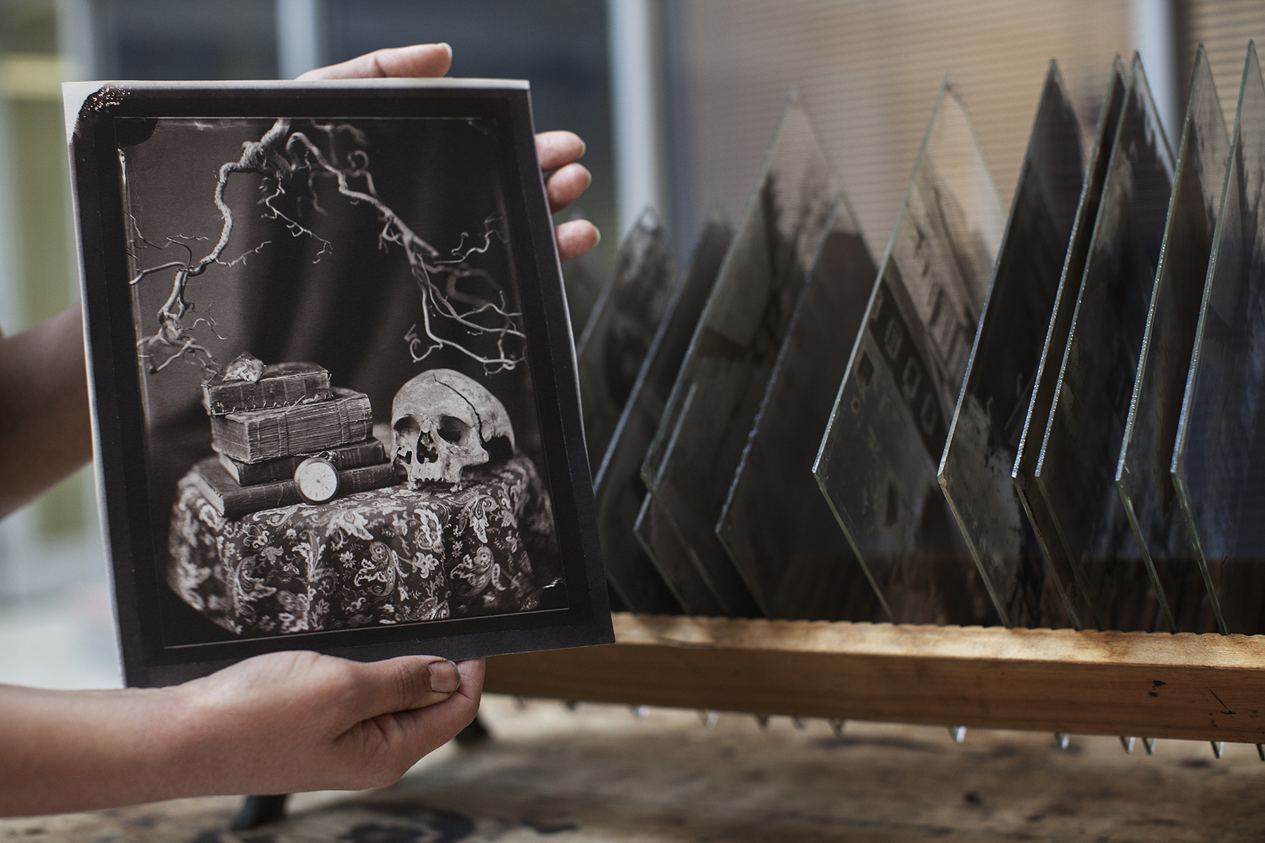 Making and Printing 19th Century Photographic Paper project image